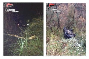 Donna precipita con la propria auto in un dirupo salvata dai Carabinieri