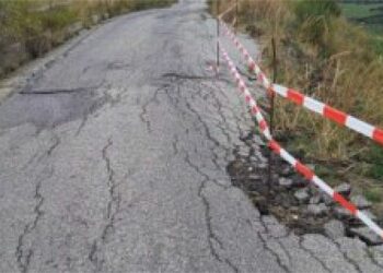 Maltempo, Mandatoriccio: strada cipodero a rischio crollo