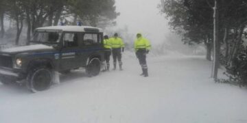 Gelo glaciale in Sila, un freddo siberiano con picchi di -20 gradi