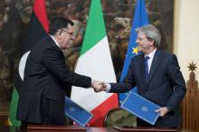 Gentiloni incontra il Primo Ministro libico