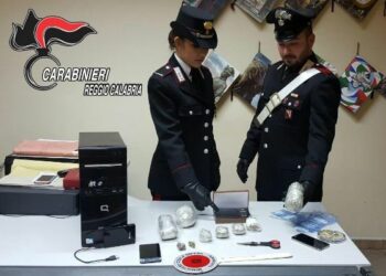 Arrestati due coniugi per detenzione ai fini di faccio di circa mezzo kg di marijuana
