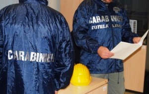 Carabinieri allaccio abusivo e furto di energia, ispettorato lavoro