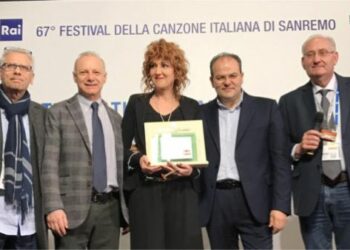 Sanremo: consegnati i premi Afi alla Mannoia, Guasti e Pini