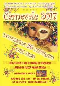 Strongoli pronta per festeggiare il Carnevale
