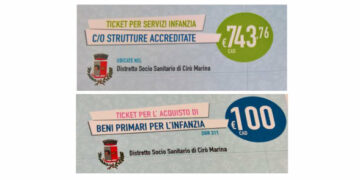 Cirò Marina, Al via i Buoni per la Prima infanzia e per le Famiglie in difficoltà