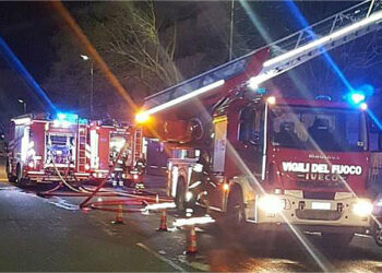 Incendio abitazione sul Viale Europa di Reggio Calabria