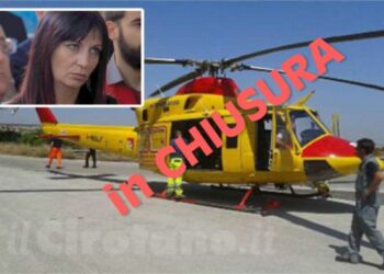 Possibile Crotone sulla Chiusura base Elisoccorso di Cirò Marina