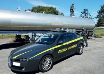 Sequestrata dalle Fiamme Gialle circa 1 tonnellata di gasolio di provenienza illecita