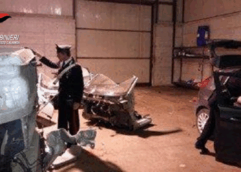 Smantellavano illecitamente automezzi per rivederne i pezzi di ricambio, due denunciati