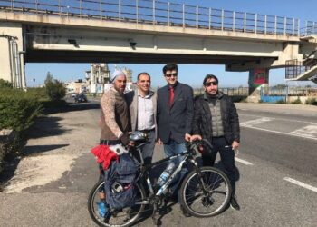 Terza tappa per Andrea Fucile che da Badolato ha raggiunto Crotone