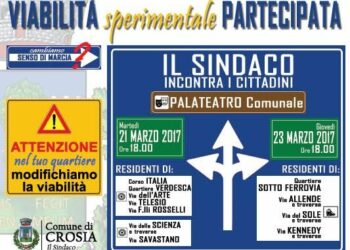 Crosia, Viabilità partecipata, il sindaco incontra i cittadini