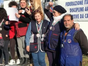 Bronzo per la squadra Calabrese, Pettinato-Covello-DeFranco Finale Nazionale tiro di campagna a 200 m