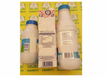 Coldiretti, da oggi mercoledì 19 aprile: Obbligo di indicare nell’etichetta, l’origine del latte