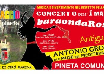 Festa del 1° maggio nella Pineta comunale di Cirò Marina