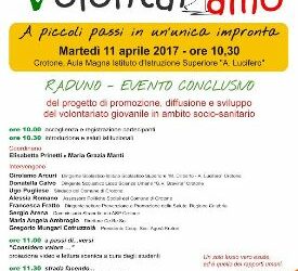 Crotone ospita la manifestazione conclusiva del Progetto regionale “VolontariAmo”