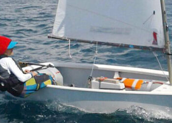 Il catanzarese Alessandro Cortese del Club velico Crotone, medaglia d’argento in Slovenia