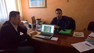 l'Ing. Mario Castiglione e il consigliere Antonio Pace