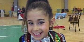 La piccola Matilde Macinai a “Ballando con le stelle”