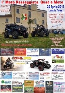 Lamezia, prima edizione moto-passeggiata quad e moto enduro