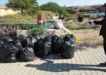 Le Associazioni ripuliscono il tratto di costa dell’Area Marina Protetta di Capo Rizzuto