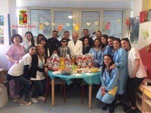 Polizia di Stato il XII Reparto Mobile di Reggio Calabria impegnato nel sociale.