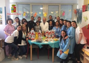 Il XII reparto mobile della Polizia di Stato di Reggio Calabria impegnato nel sociale