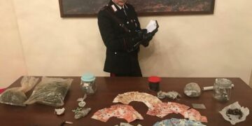 Scoperto dai Carabinieri appartamento dello sballo: 2 arresti e sequestro chili di droga