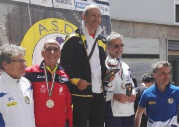 Antonio Ferraro della Cirò Runners sul podio alla 6^ edizione della CorriCastrovillari