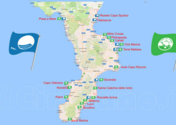 Bandiere Blu e Verdi 2017, ecco tutte le spiagge premiate della Calabria