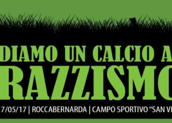 “Diamo un calcio al razzismo”, oggi a Roccabernarda