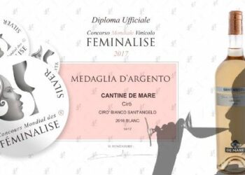 Il Cirò Bianco che piace alle donne, De Mare vincitore al premio francese “Feminalise”