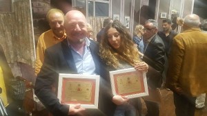 Migliore Attore protagonista Nicodemo Iacovino e migliore Attrice protagonista Katia Sartore