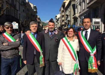 La sindaca di Cariati in visita a Domodossola per il terzo Raduno Interforze Provinciale
