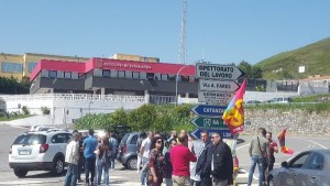Manifestazione dei lavoratori della Vigilanza Diurna e notturna di Catanzaro1