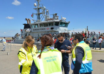 Sbarchi a Crotone: il Commissario della Misericordia di Isola ringrazia tutti i volontari