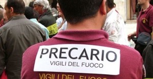 Stabilizzazione dei vigili del fuoco discontinui in Calabria