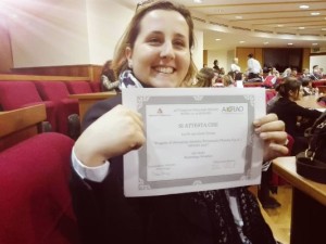Teresa Liotti di Cirò Marina, premiata al 49° Congresso Nazionale AIOrAO