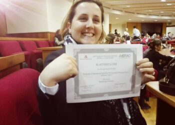 Teresa Liotti di Cirò Marina, premiata al 49° Congresso Nazionale AIOrAO