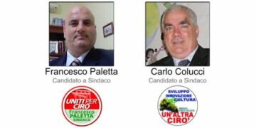 Cirò, Elezioni Comunali: Pronte le liste dei due candidati a sindaco, Paletta e Colucci