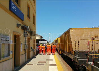 Aperto a Cirò Marina il primo Cantiere per la nuova Ferrovia Jonica