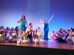 Saluto della direttrice Caligiuri e dei tre maestri Mele, Manfredi, Cucunato 