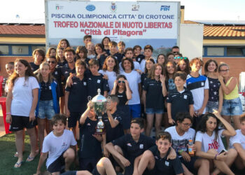 Grande affermazione per la Kroton Nuoto al VI° Trofeo Città di Pitagora a Crotone
