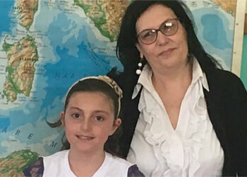 La bambina più piccola della Scuola Ferrari di Cirò Marina si licenzia con ottimi voti