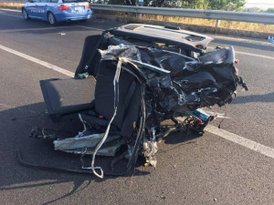 Lorenzo simeri vittima della SS106 in un impatto nella mattina di oggi a Rossano3