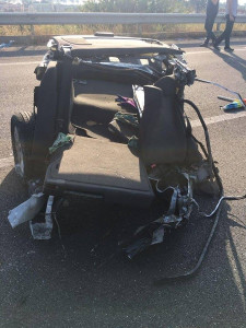 Lorenzo simeri vittima della SS106 in un impatto nella mattina di oggi a Rossano4