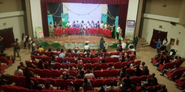 Mowgli e il suo viaggio nella Giungla impersonati dai bambini del Baby Kinder Park di Cirò Marina