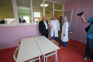 Oliverio a Crotone per l’inaugurazione del reparto di Pediatria1