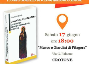 Sabato, il saggio “La Madonna di Capocolonna, Luoghi e forme della devozione mariana a Crotone”