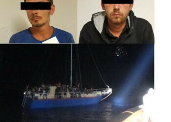 Sbarco del 22 giugno 2017: la Polizia di Stato ferma i due scafisti