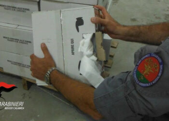 Sequestrato oltre Un milione di Buste di Plastica illegali in Sicilia e Calabria